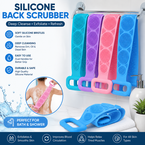 Silicone Body Scrubber Belt