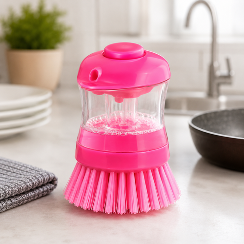 Premium Soap Dispensing Dish Brush